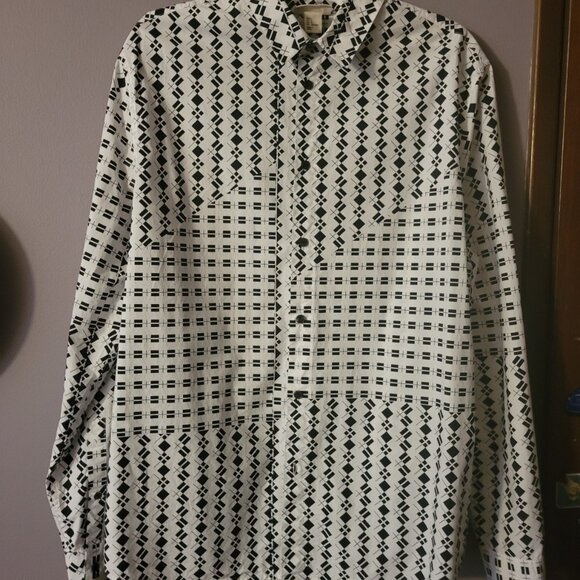 Marni at H&M 2012 L geometric oversized shirt. - Picture 2 of 8